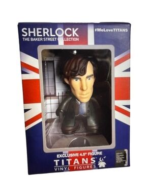 Titans Sherlock Holmes 4.5" Vinyl Figure Bakers Street Collection